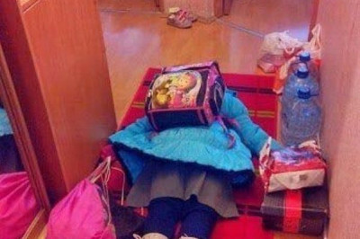 Дети очень устали после школы 