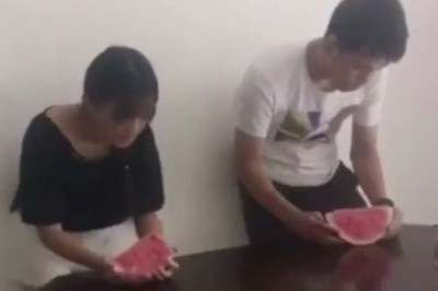 Самое быстрое поедание арбузов 