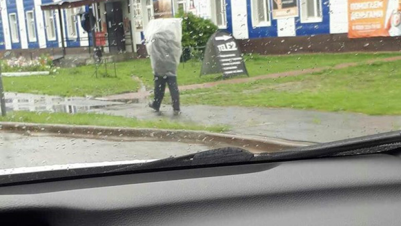 Защита от дождя и солнца 