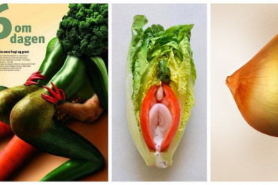 Овощное порно 