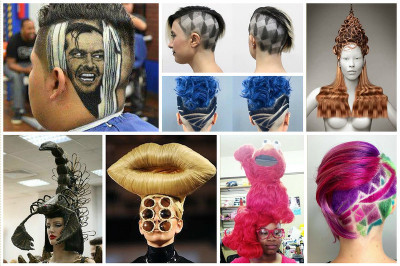 Когда парикмахер в душе художник 