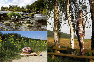 Художник Йорг Дустервальд — чемпион Германии по боди-арту.