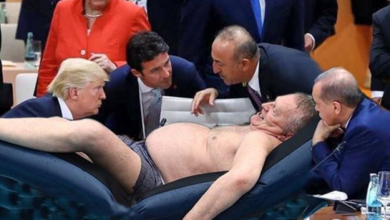 Немного креативного фотошопа 