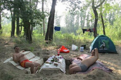 Мужчины умеют отдыхать