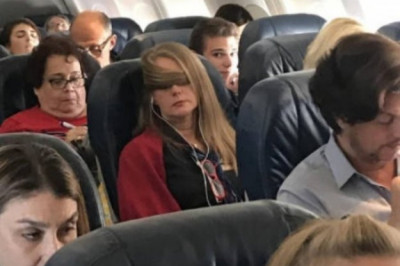 Забавные моменты в самолете 