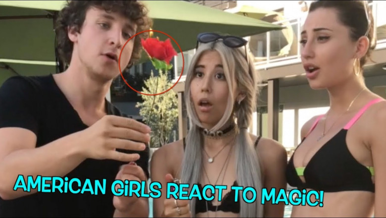 Реакция американцев на фокусы 