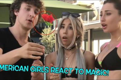 Реакция американцев на фокусы 
