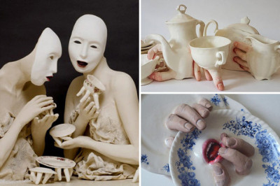 Оригинальная посуда от Ронит Баранга 