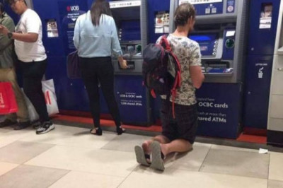 Забавные моменты с высокими людьми 