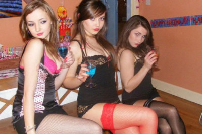 Девушки с претензией на гламур 