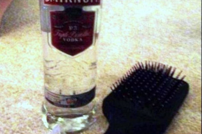 Алкоголь в женских заначках 