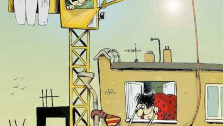 Строители в карикатурах 