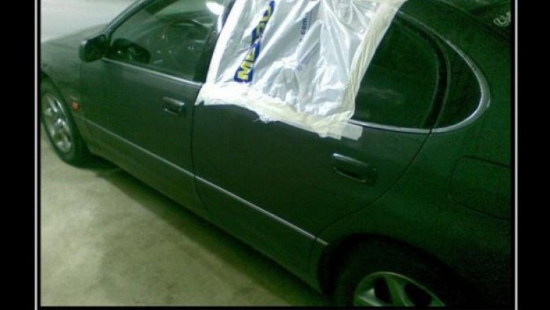 Стеклопакет в автомобиле 