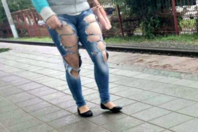 Странная современная мода 