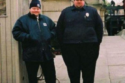 Полицейские, потерявшие физическую форму за годы службы