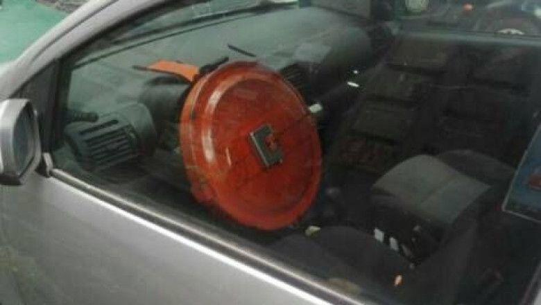 Противоугонная система в салоне автомобиля 