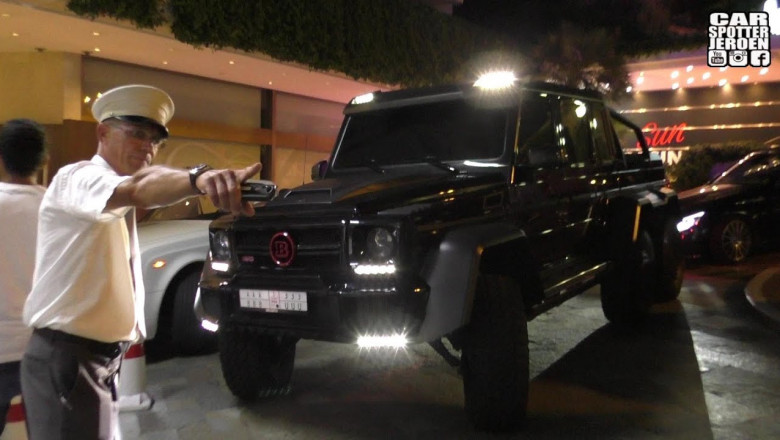 Джип арабского шейха выдворили из Монако из-за размеров