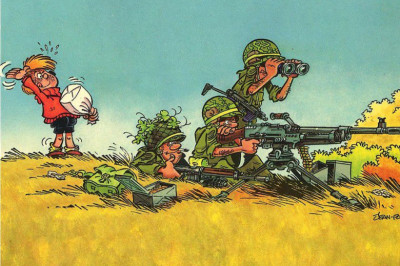 Наша армия всегда наступает!