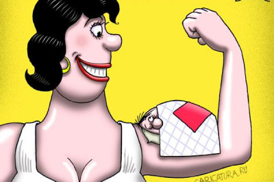 Вроде бы слабый пол, а иногда так сильно заносит...