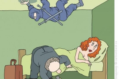 Случайный любовник, как помада, быстро смывается