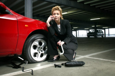 Новогодний сюрприз на лобовом стекле