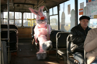 Оригинально расплатился за проезд