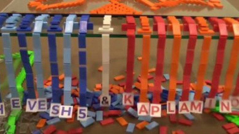 Трюки из домино 