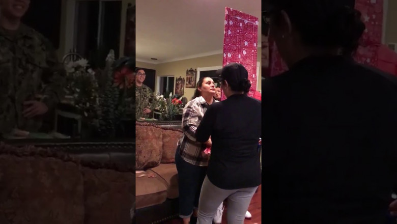 Рождественский сюрприз с зеркалом 