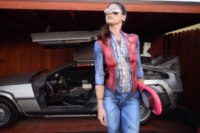 И снова потрясающий боди-арт ...