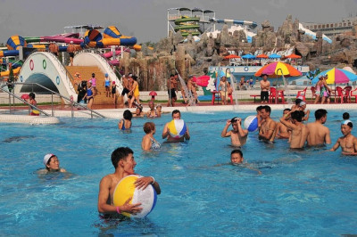 Аквапарк самой закрытой страны в мире - КНДР 