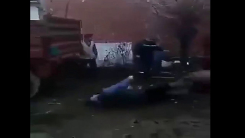 Когда забой свиньи пошёл не по плану 