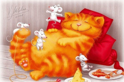 Только котики!