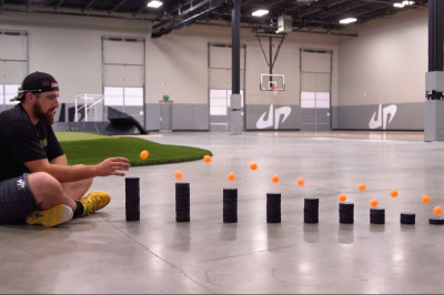 Трюки с шариками для пинг - понга 