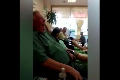 Реакция мужчин на педикюр 