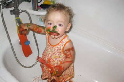 Доченька художница