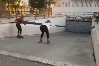 Когда не подумали о месте для катания 