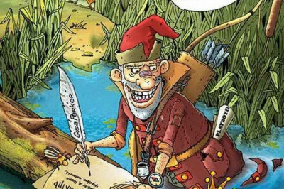 Попали в Царевну-лягушку сразу три стрелы