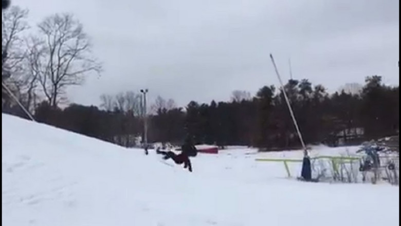 Впечатляющий прыжок 