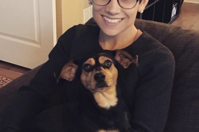 Фигуристка спасла жизнь собаке 