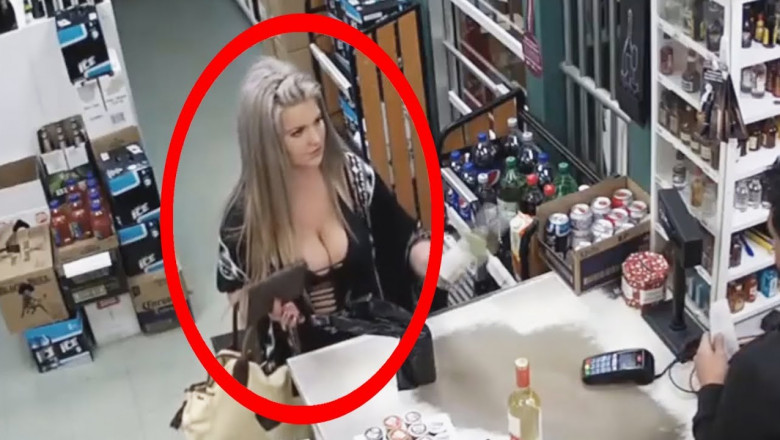 Наглые кражи в магазинах 