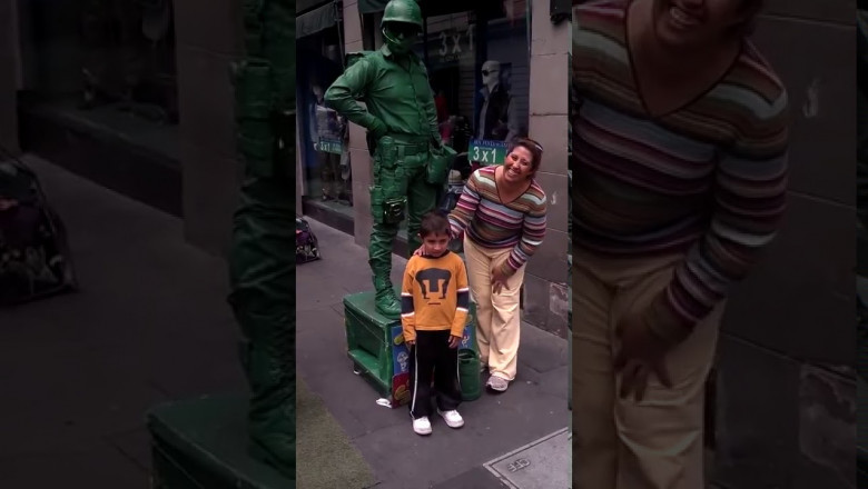 Живой солдатик из "Истории игрушек "