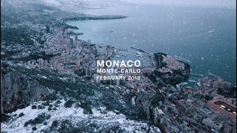 Зима пришла и в Монако 