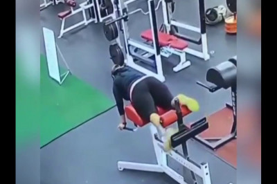 Впервые в тренажёрном зале 