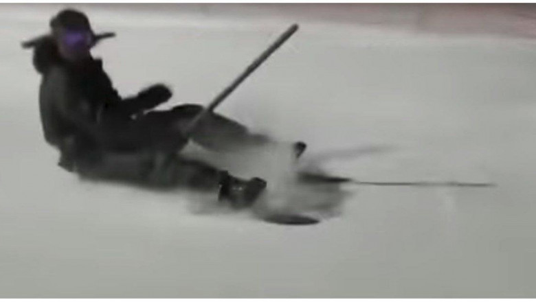 Фристайл на лопате 