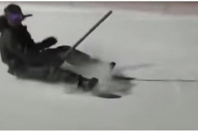 Фристайл на лопате 