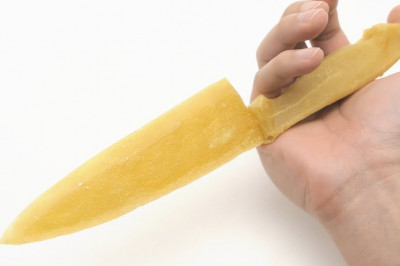 Острые ножи из макарон 