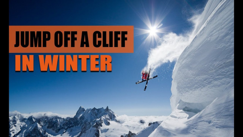 Экстремальное  катание на лыжах 