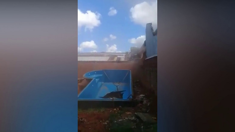 Неудачная установка бассейна .