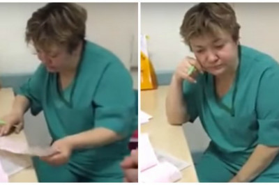 Так уставшая или всё же пьяная ?!