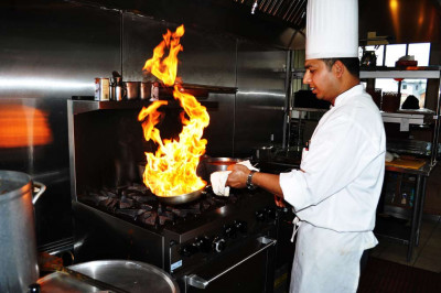 Система пожаротушения сработала 